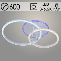 Люстра YH531/2 WH белый LED  - фото