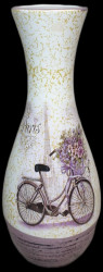 Декоративная ваза из керамики арт. WC-462C - фото